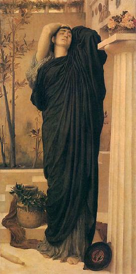 Lord Frederic Leighton Electra at the Tomb of Agamemnon oil painting image